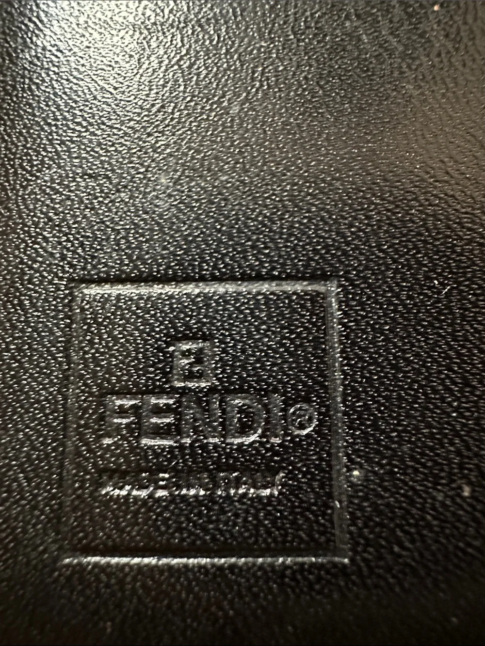 Fendi Brown Tan FF Logo Long Bifold Zucch Wallet